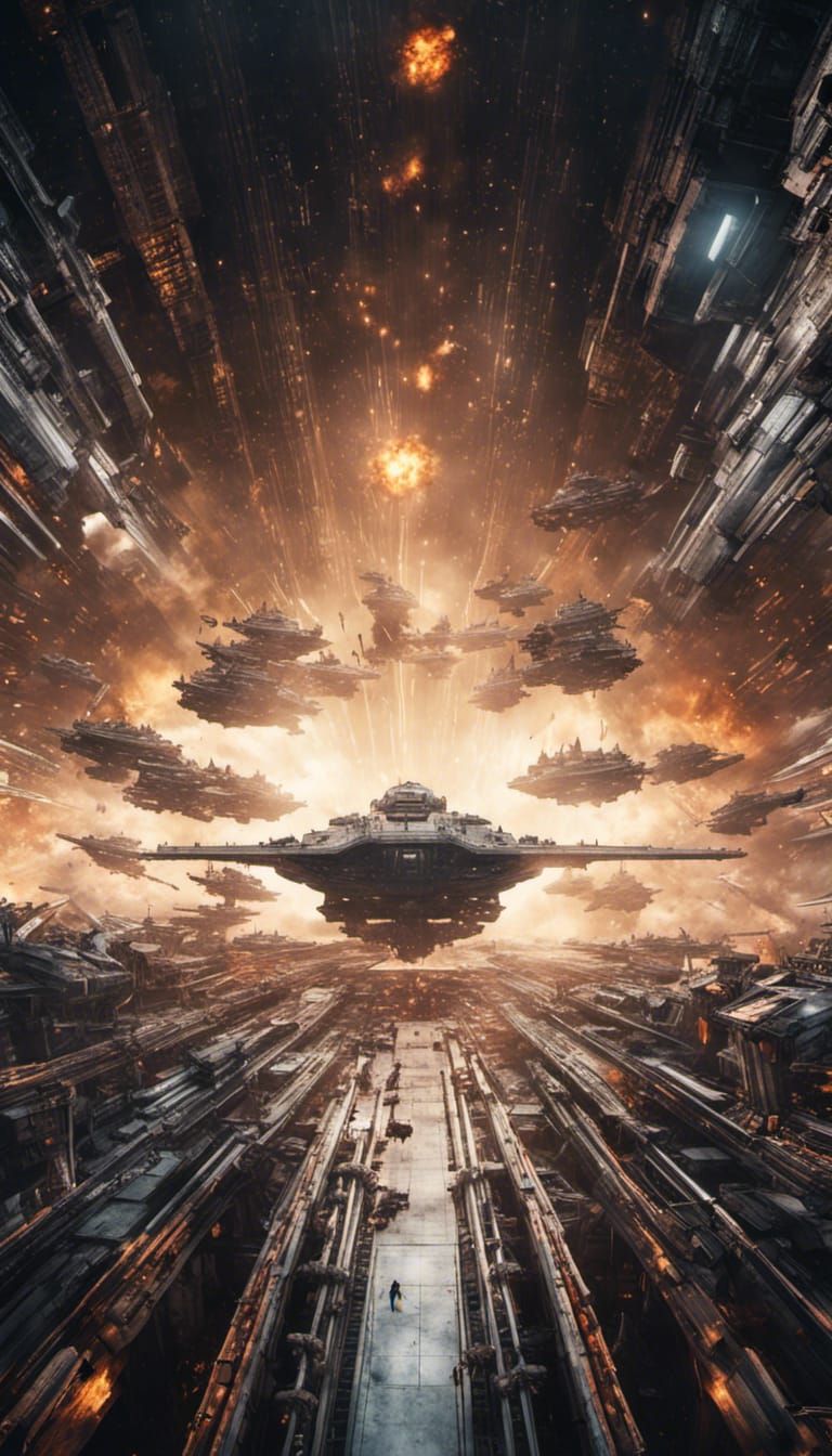 Massive Space Battle