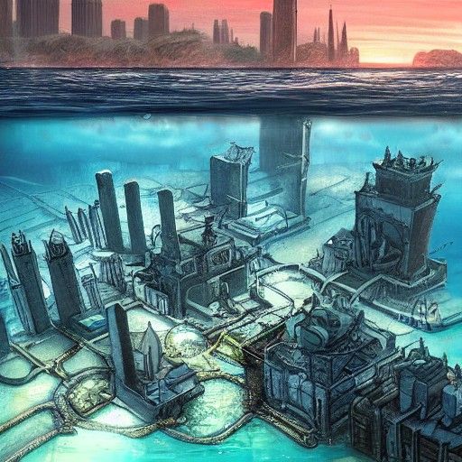 Underwater City of the Future