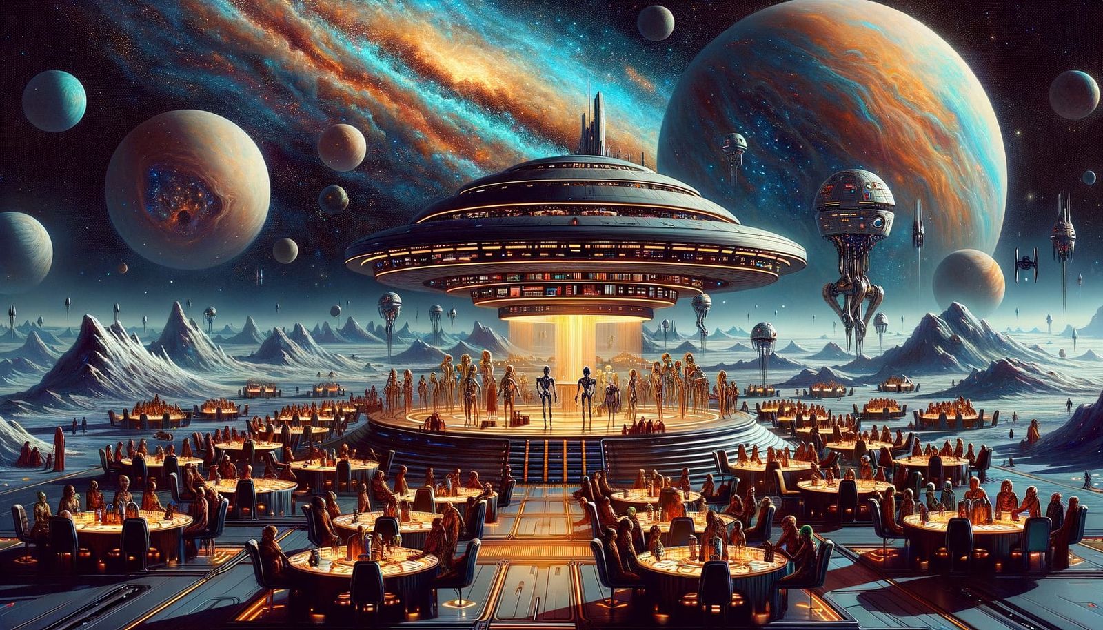 Alien opulence