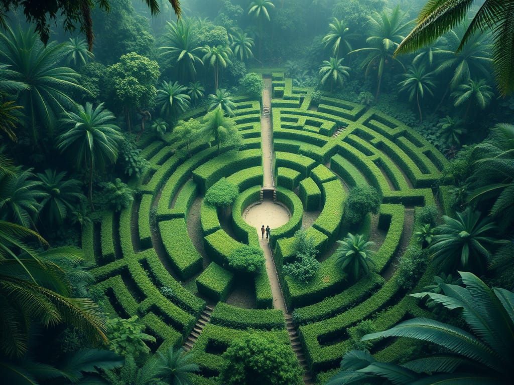 Jungle Temple Maze Unveiled