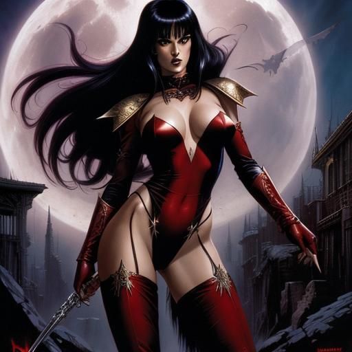 Vampirella, Luis Royo Style