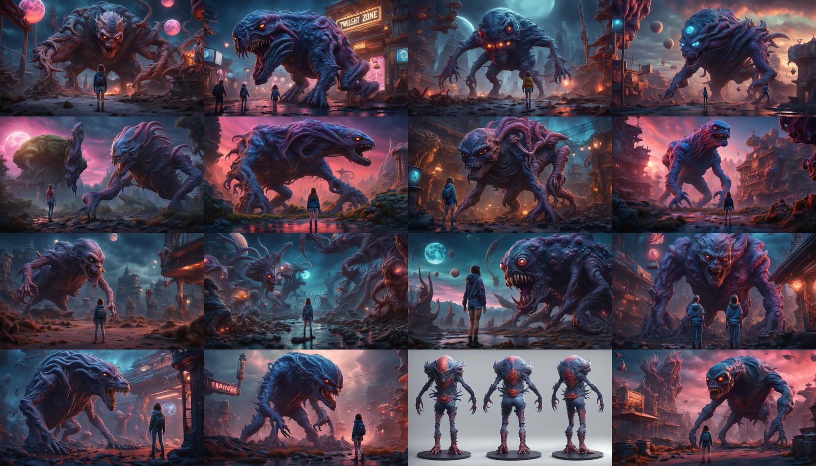 Twilight Zone: Alien, Girl, and Strange World