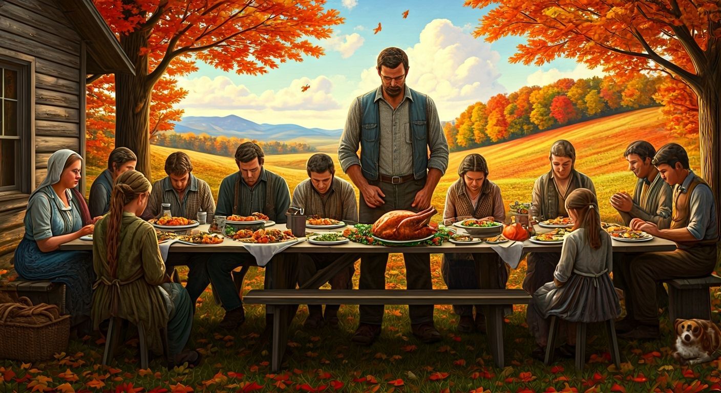 Fall Harvest Community Gathering Prayer at Farmstead