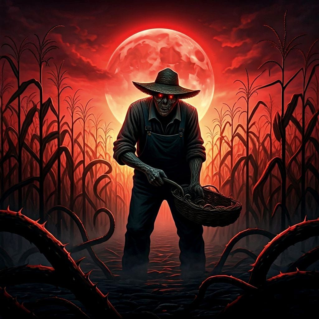 Nightmare Harvest Festival AI Art