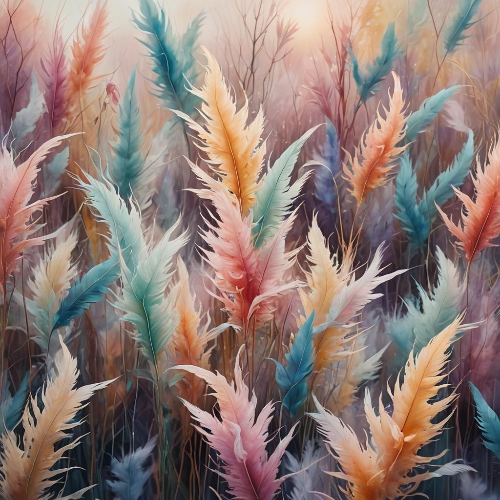 Ethereal Landscape in Dreamlike Surrealism