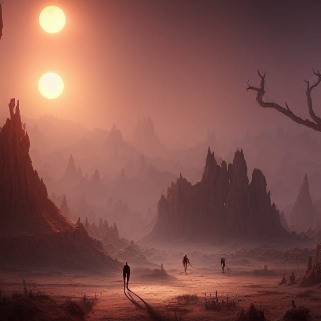 Desert Swamp Trek by Sub Intelligent Geniuses