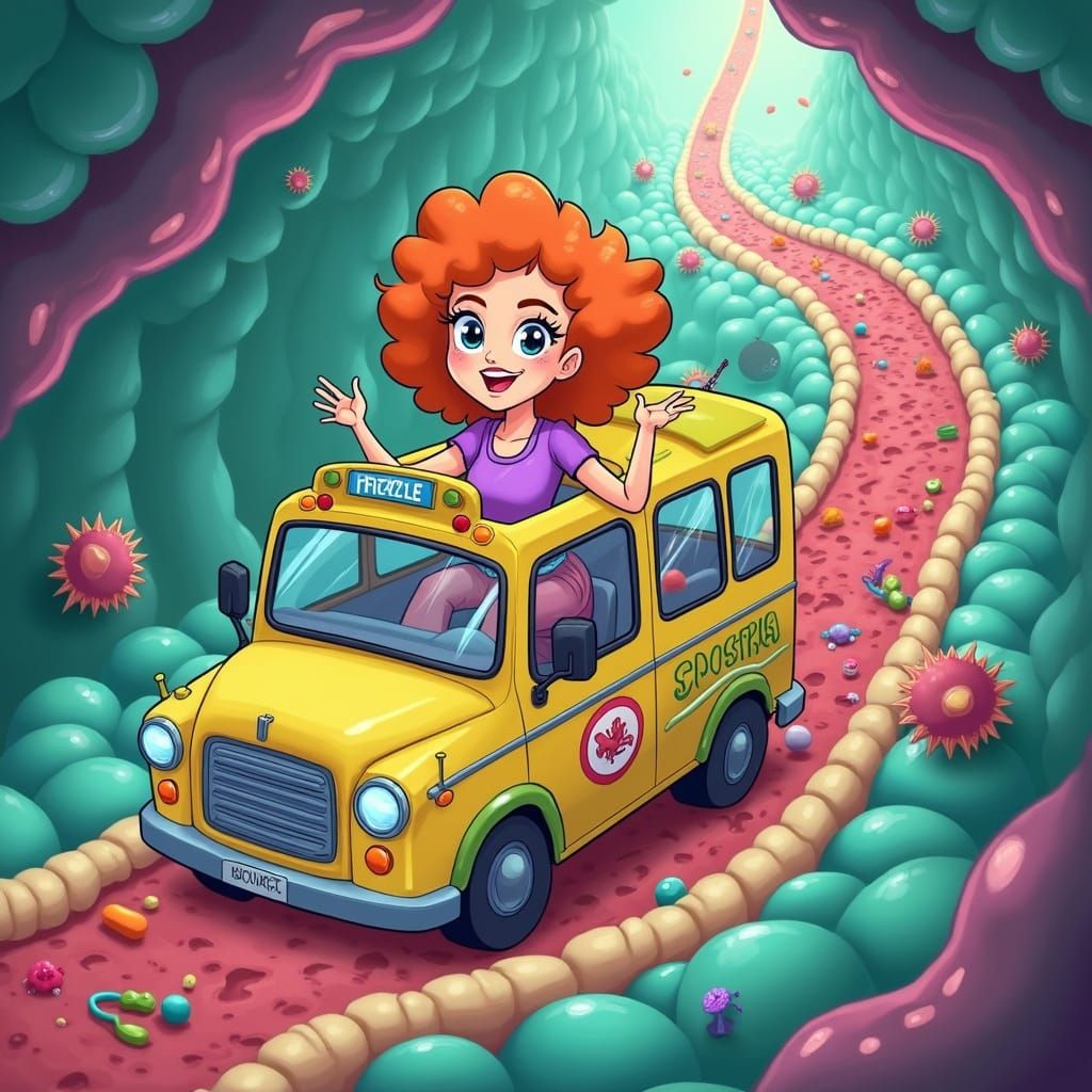 Ms. Frizzle's Magic School Bus Intestinal Adventure