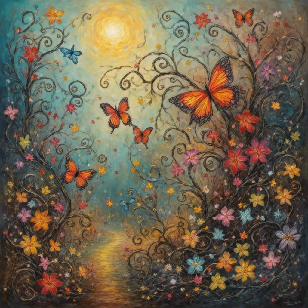 AI Generated Image Based on Minimal Input