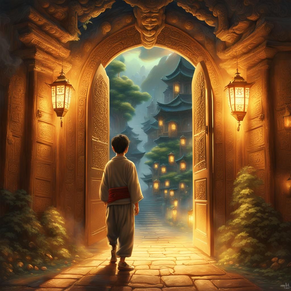 Ethereal Fantasy: Young Man Enters Magical World