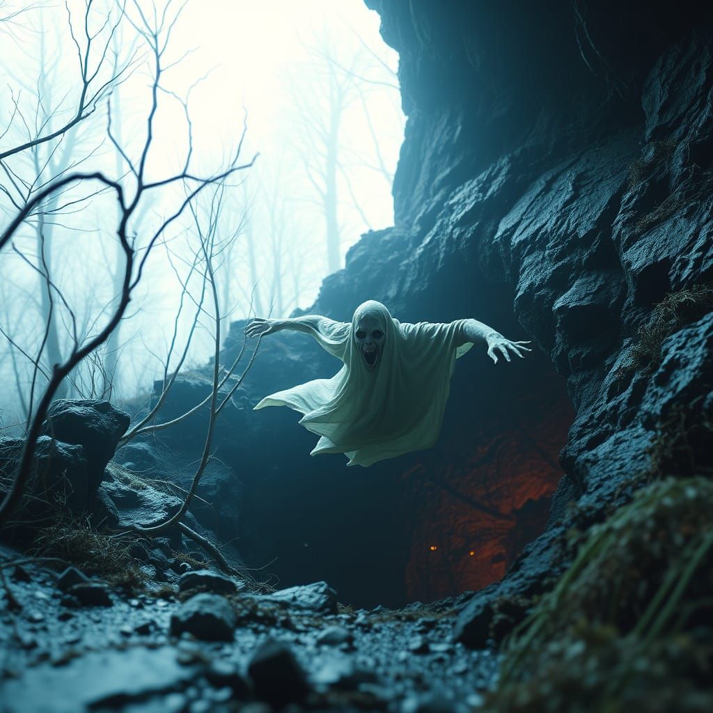 Vampire Ghost's Pit Trap Plunge in Gritty Realism