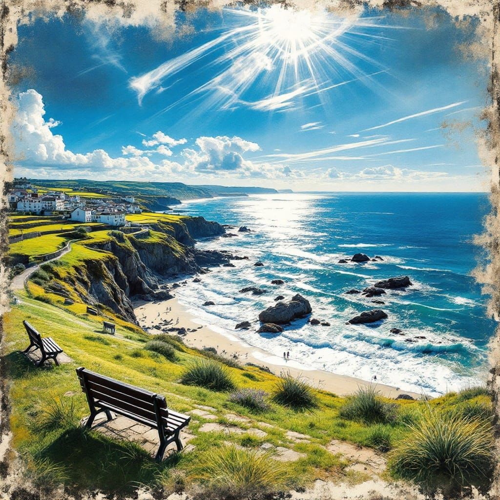 Because there's nothing more beautiful than the way the ocean refuses to stop kissing the shoreline, no matter how many ...