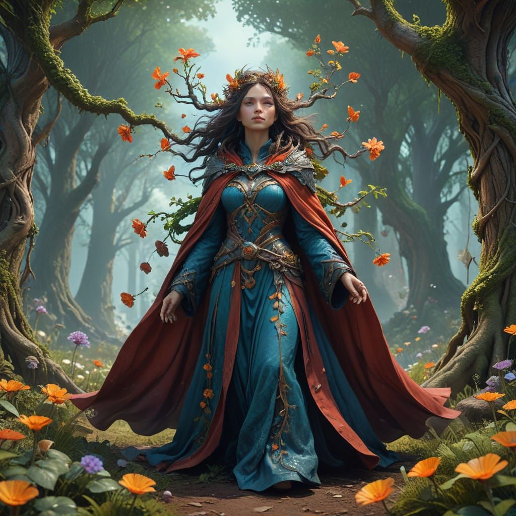 Majestic Mother Nature Reigns Over Aeternum's Ancient Realm