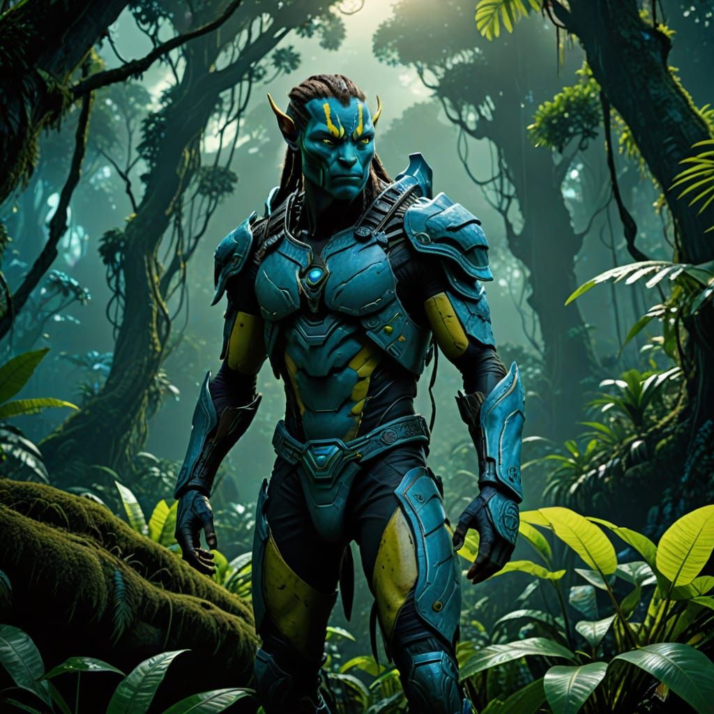 Na'vi from the movie Avatar