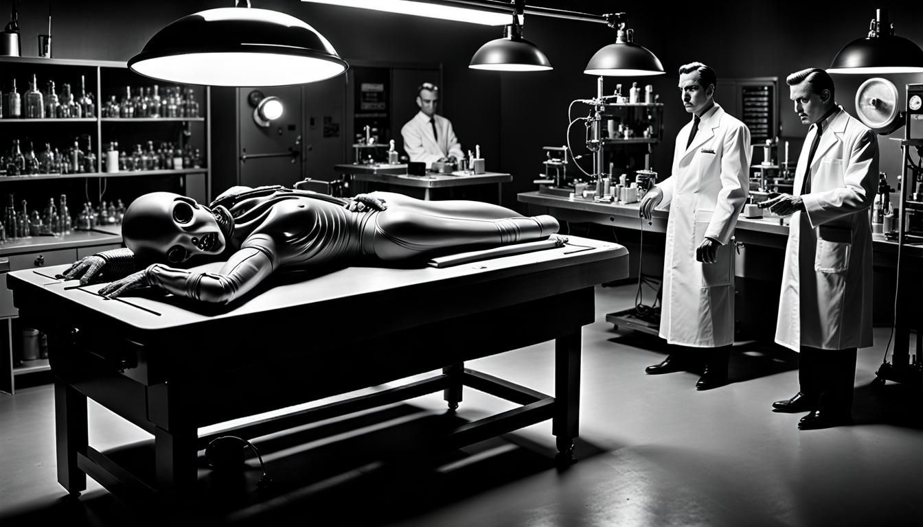 noir strong contrast, cinematic sharp image quality
Ed Wood ...