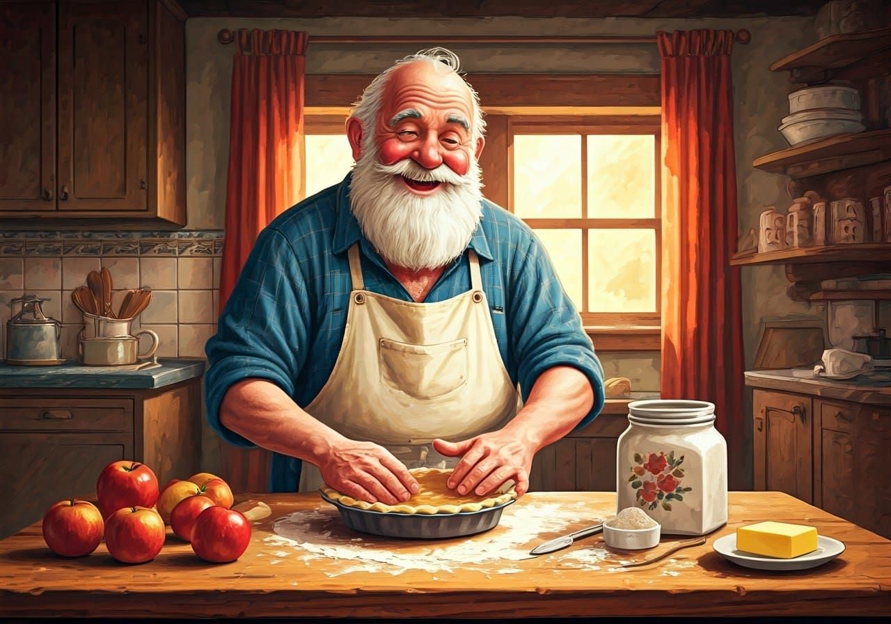 "Why did the apple pie cry?"     "Someone hurt its peelings."