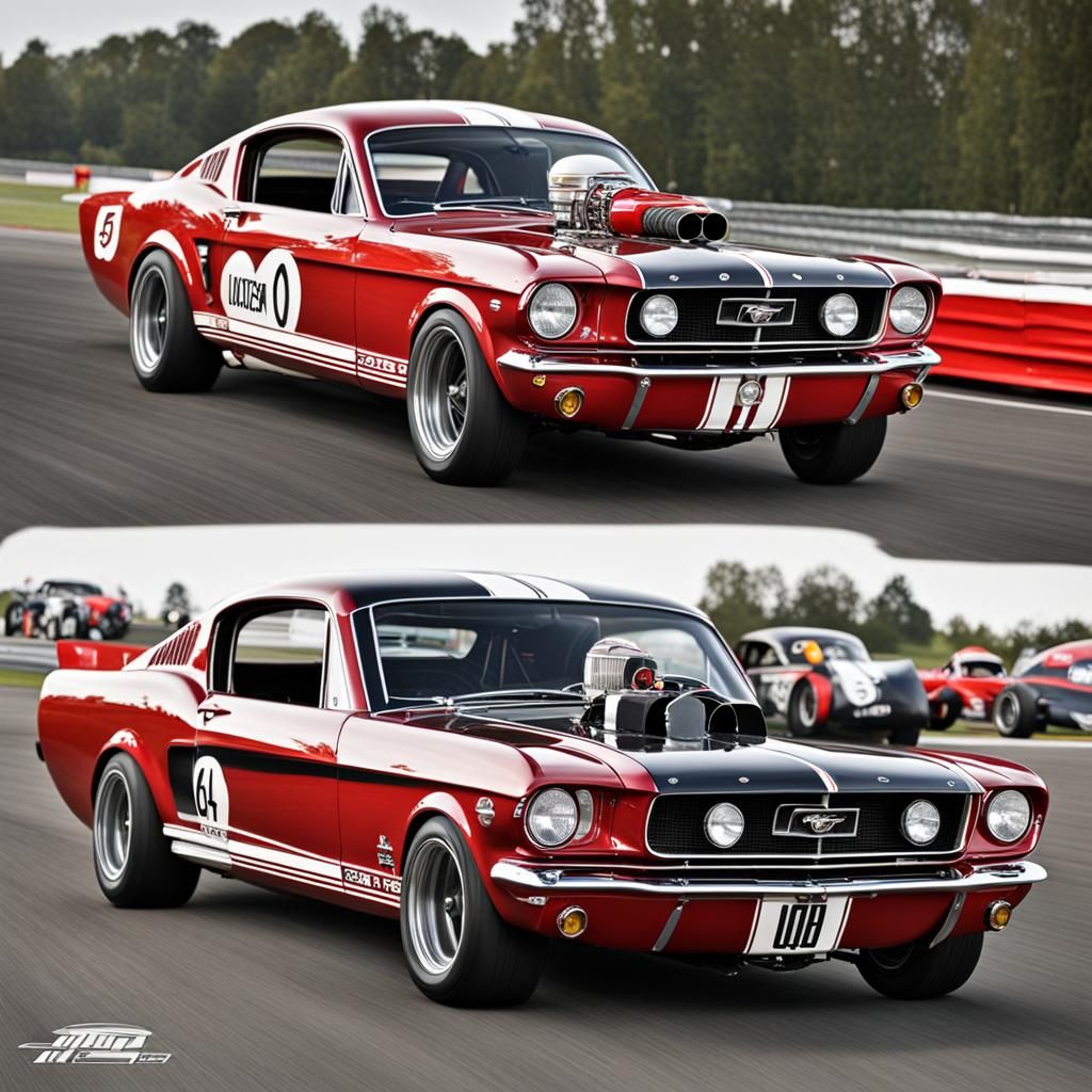 Formula 1 Hotrod: 1966 Ford Mustang