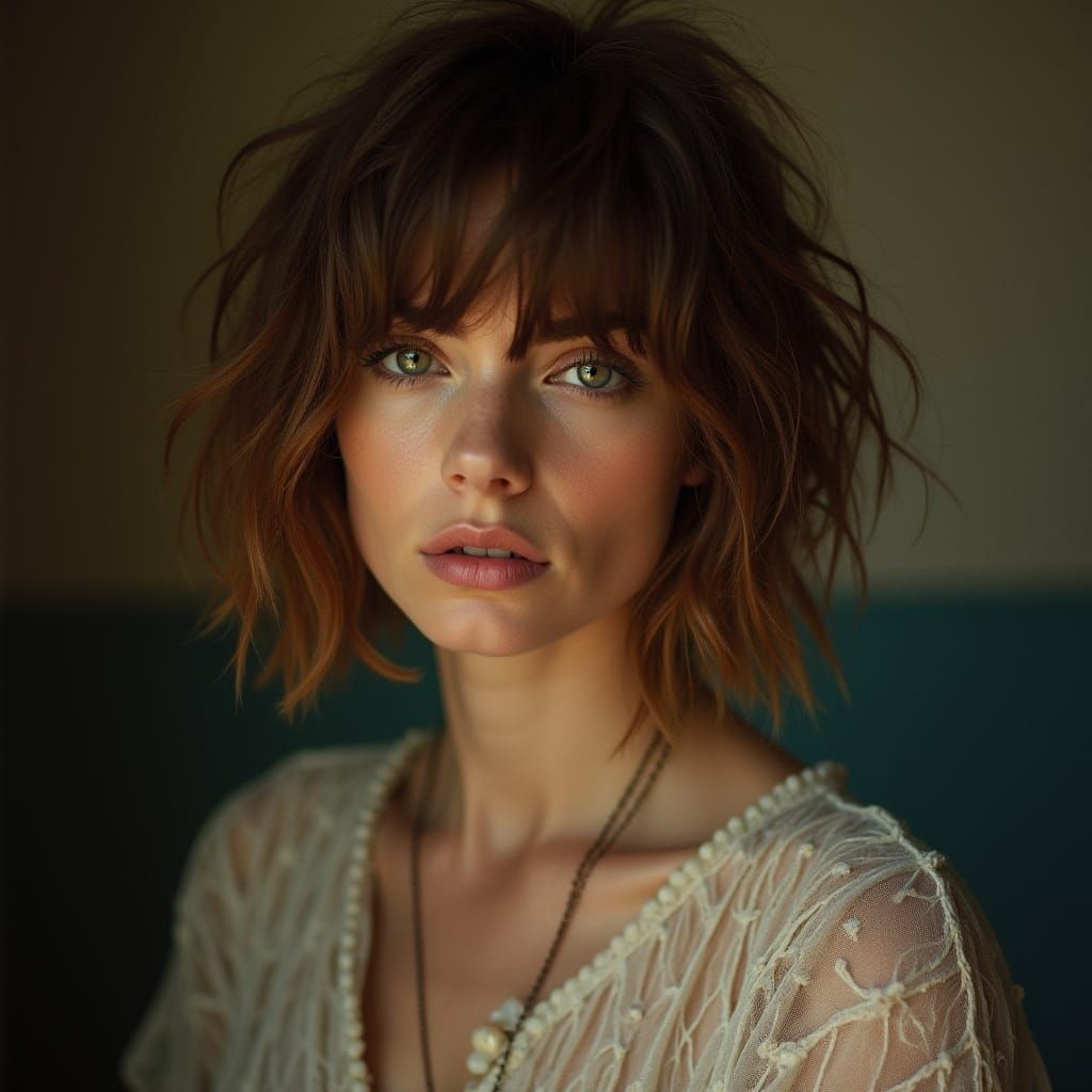 Effortless Bob in Warm Lighting