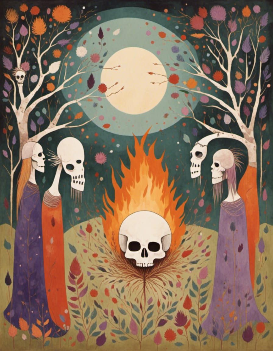 The obscurities of the night