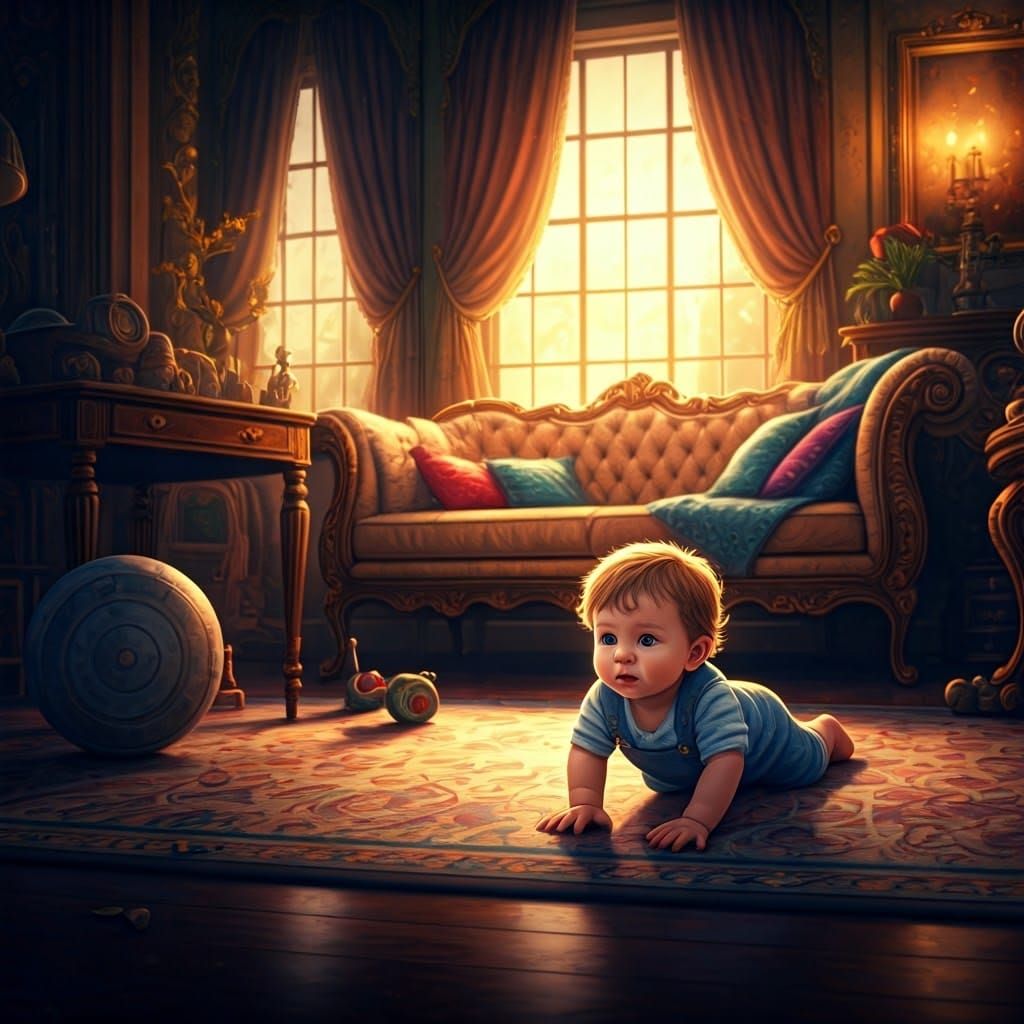 Whimsical Fantasy Living Room Comes to Life with a Charming....