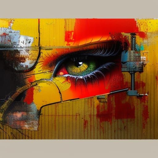Eye of a wall