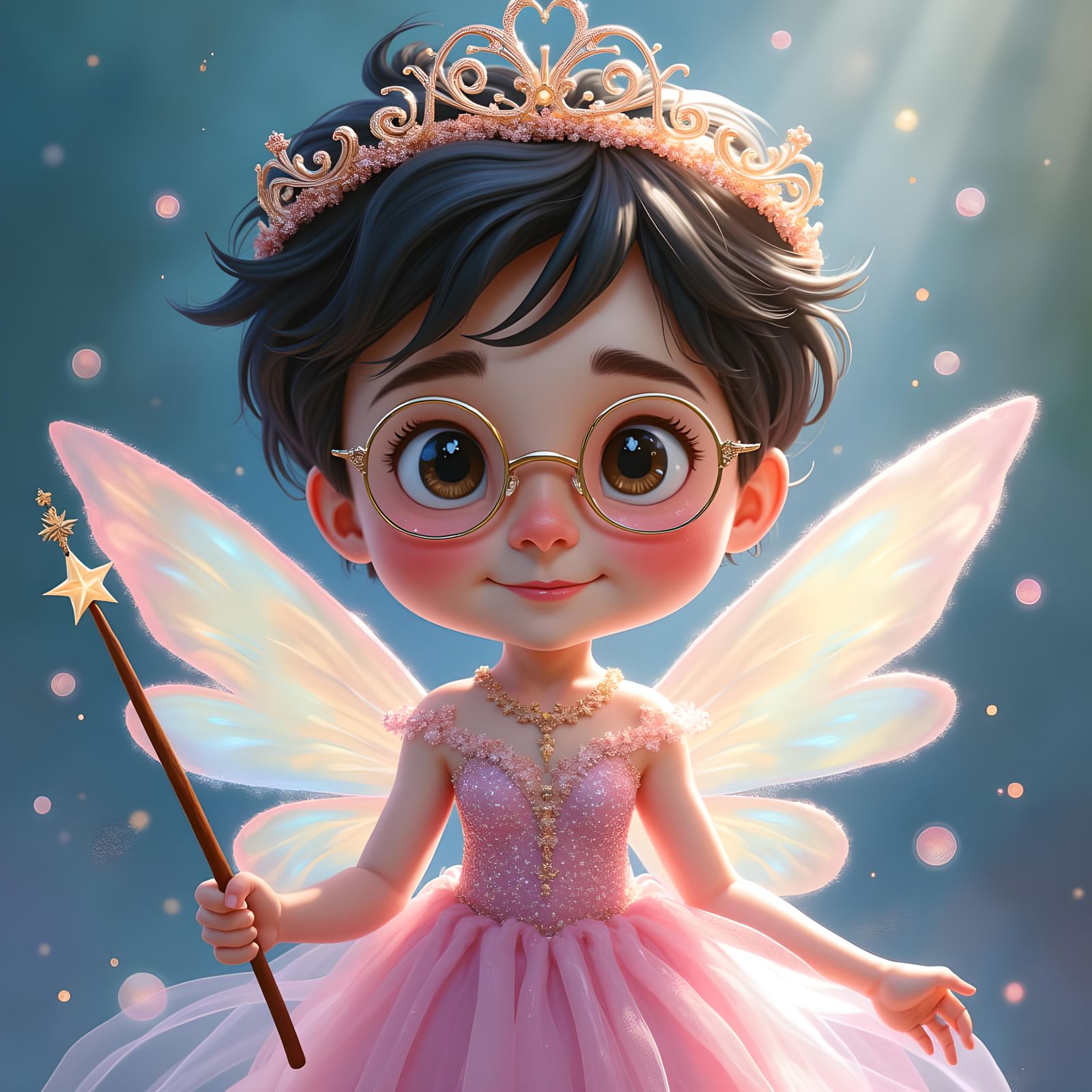 Harry Potter as a Fairy Godmother