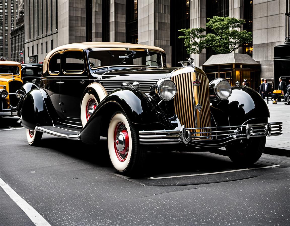Art Deco Car at the Empire State Building