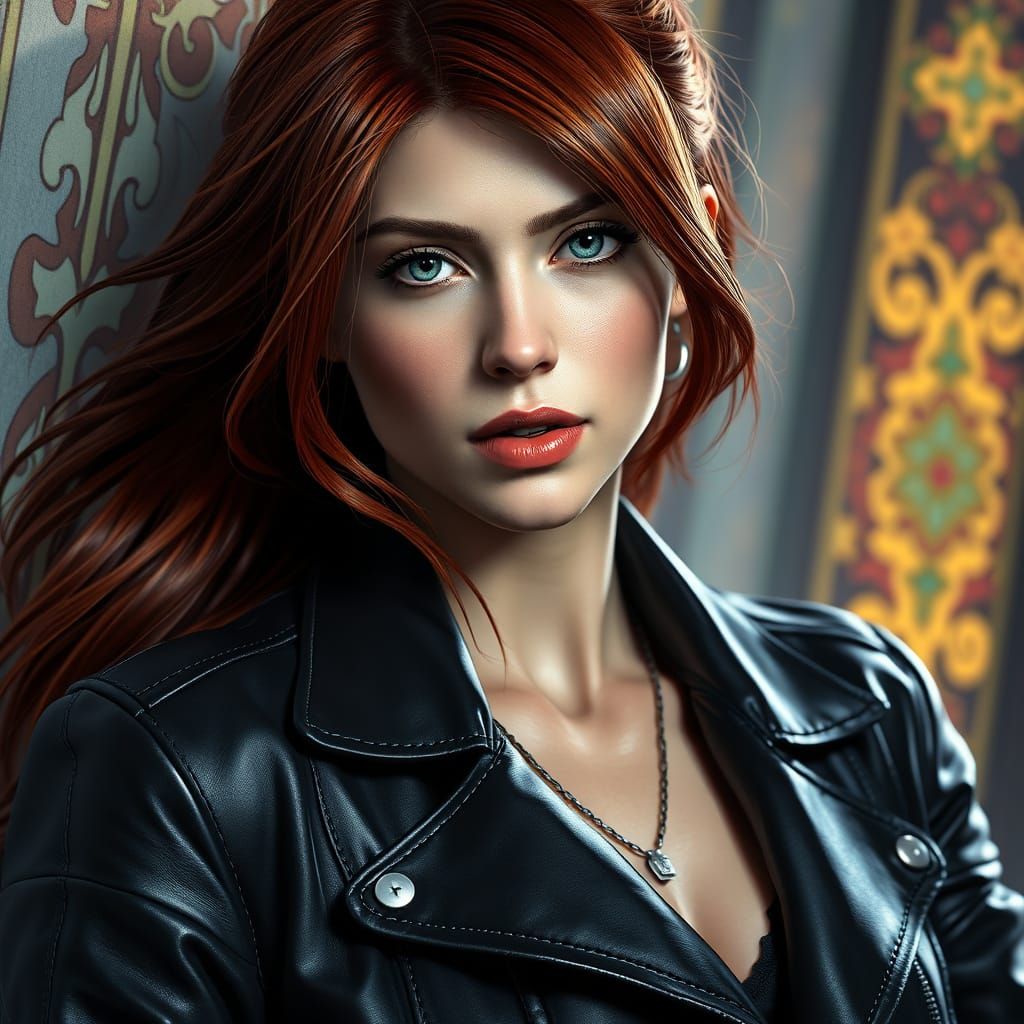 Claire Redfield in Fantasy Realism Portrait