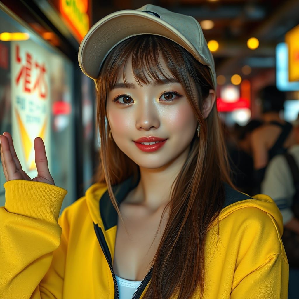 Ultra Realistic Japanese Model Portrait