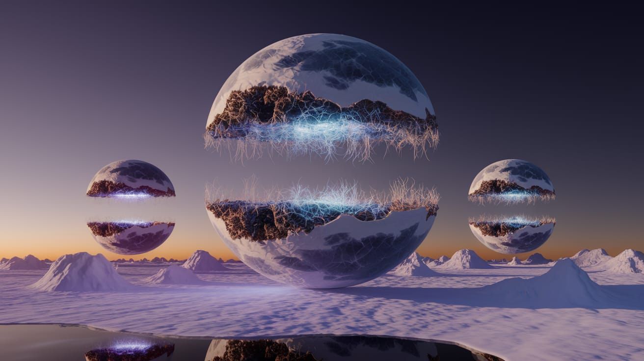 Dreamlike Celestial Seed Pods Give Birth to Breathtaking Int...