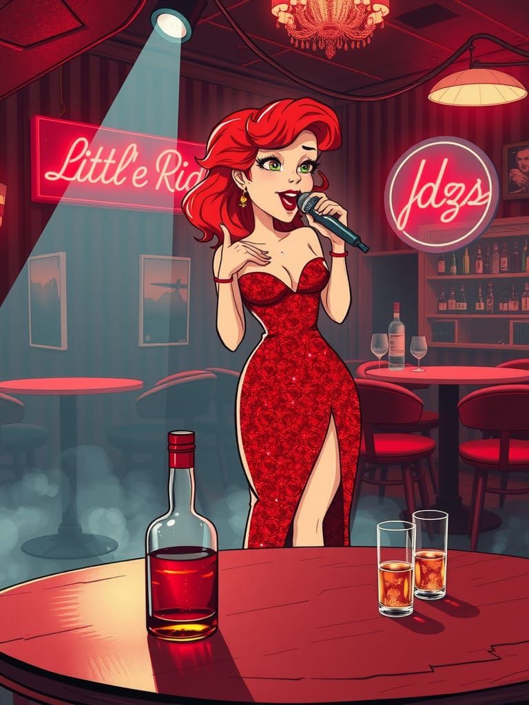 Little Red Riding Hood in Jazz Cabaret