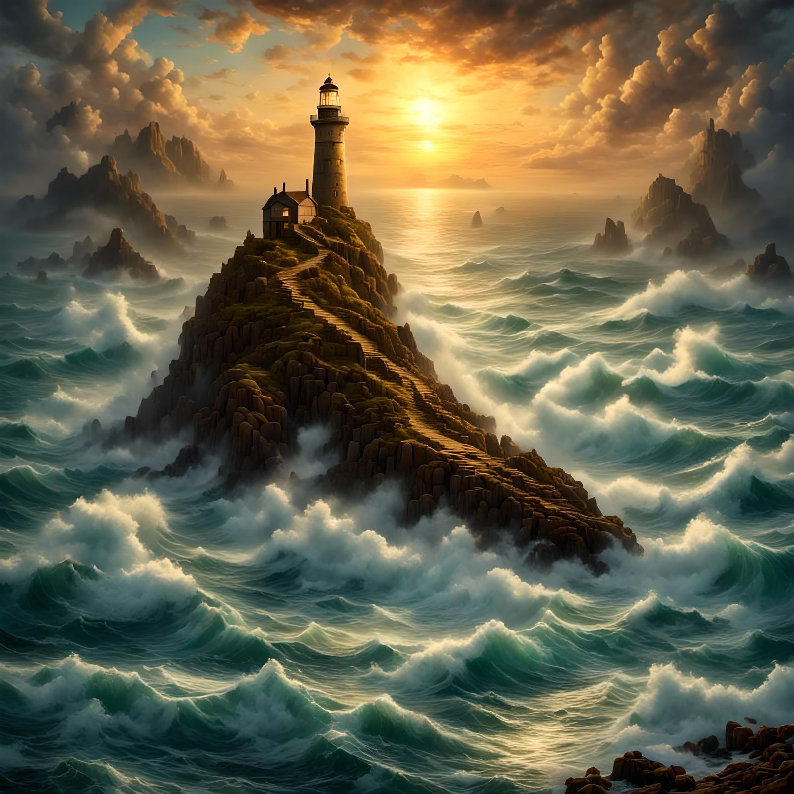 Masterpiece Monday - Lighthouse #823