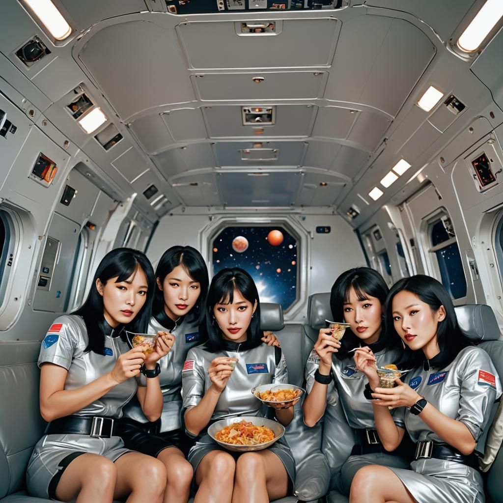 Cosmic Portrait: Korean Women in Space, Professional Photo