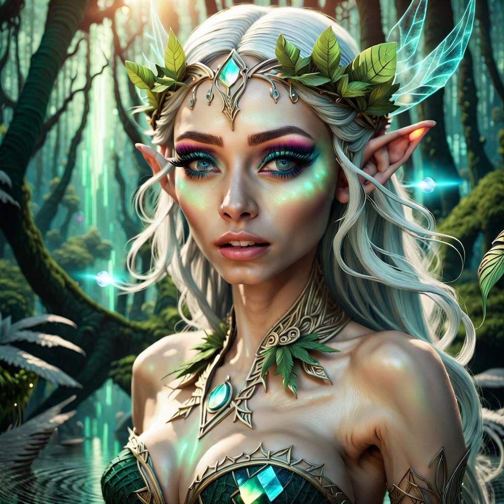 Elf Portraits, Jungle Elf