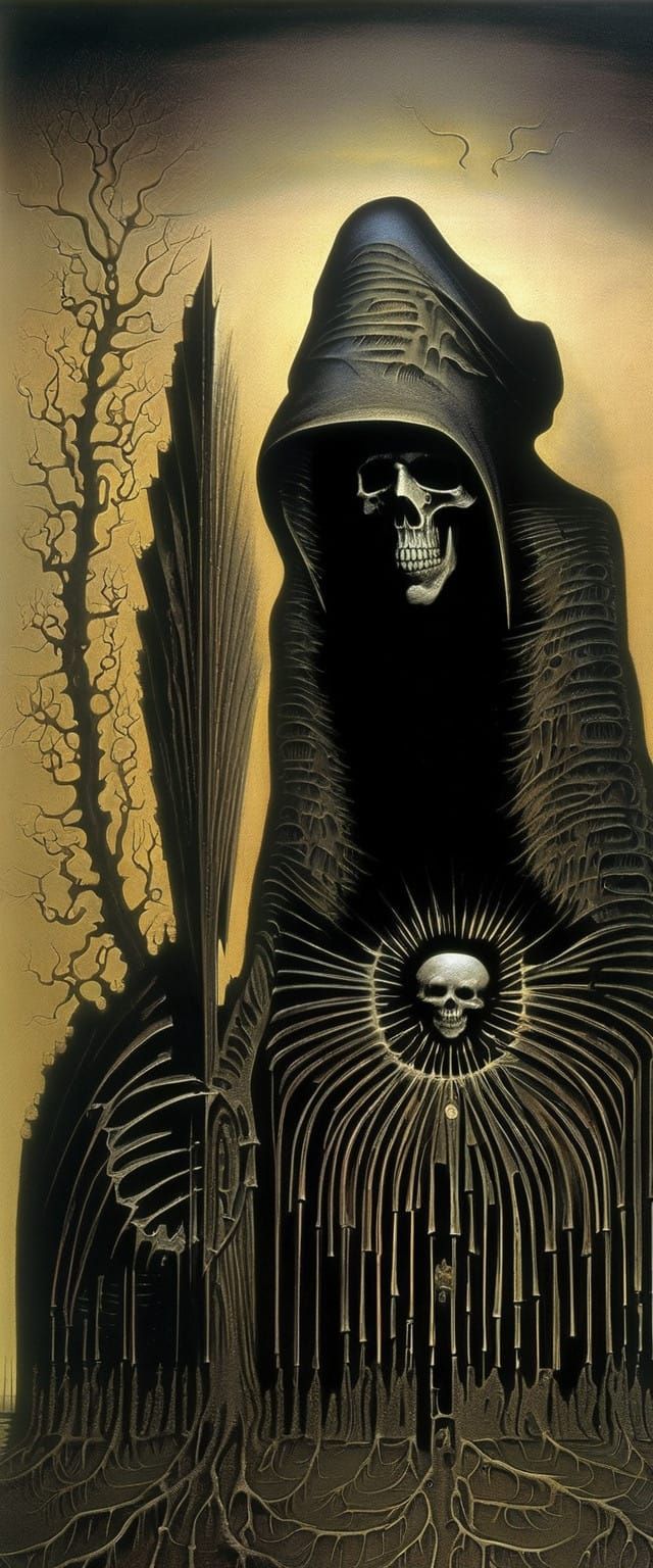 Grim Reaper, Salvador Dali