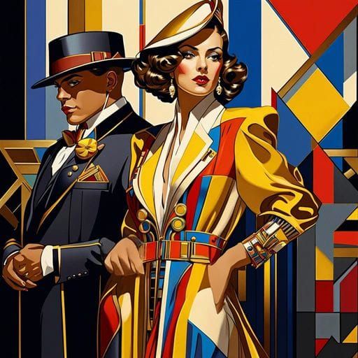 Corrected Human Hands in Pop Art Style