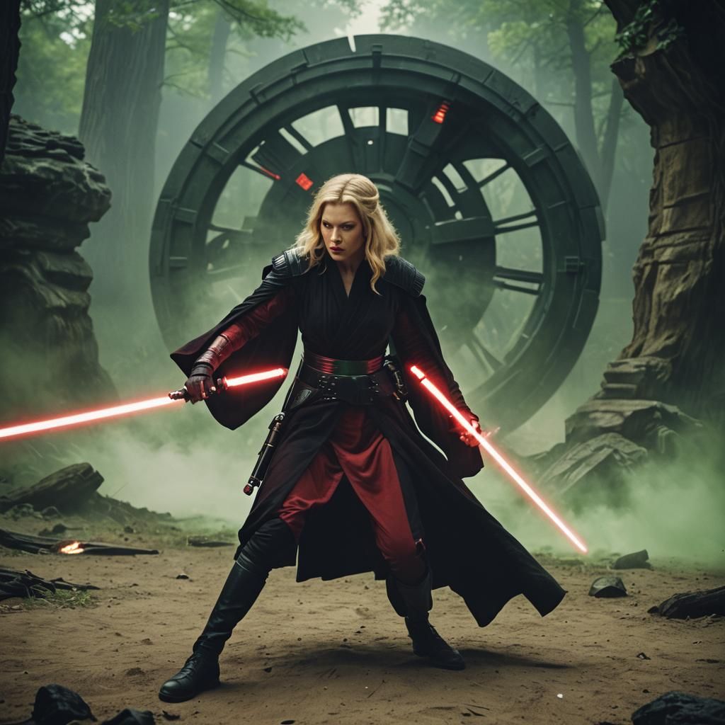 Epic Sith Lord vs Jedi Battle