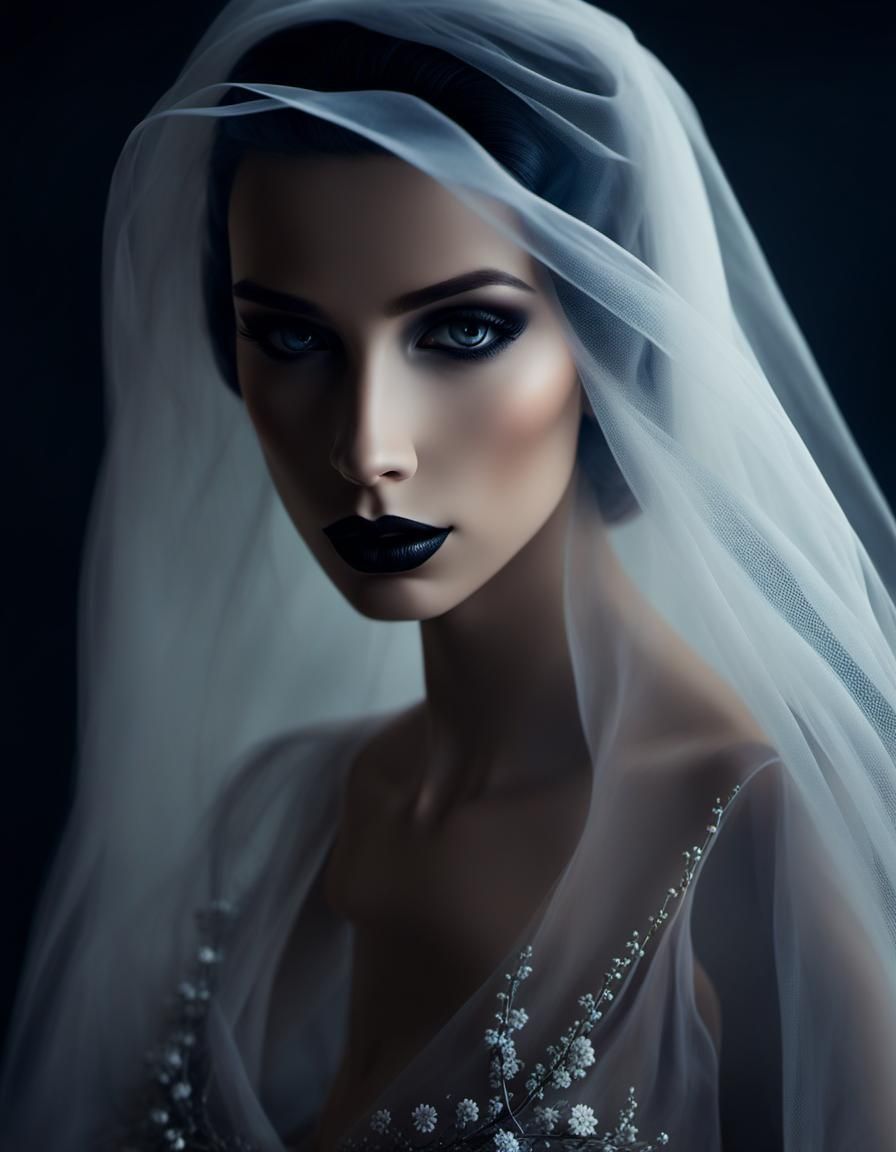 The Black-Lipped Bride 💄🖤