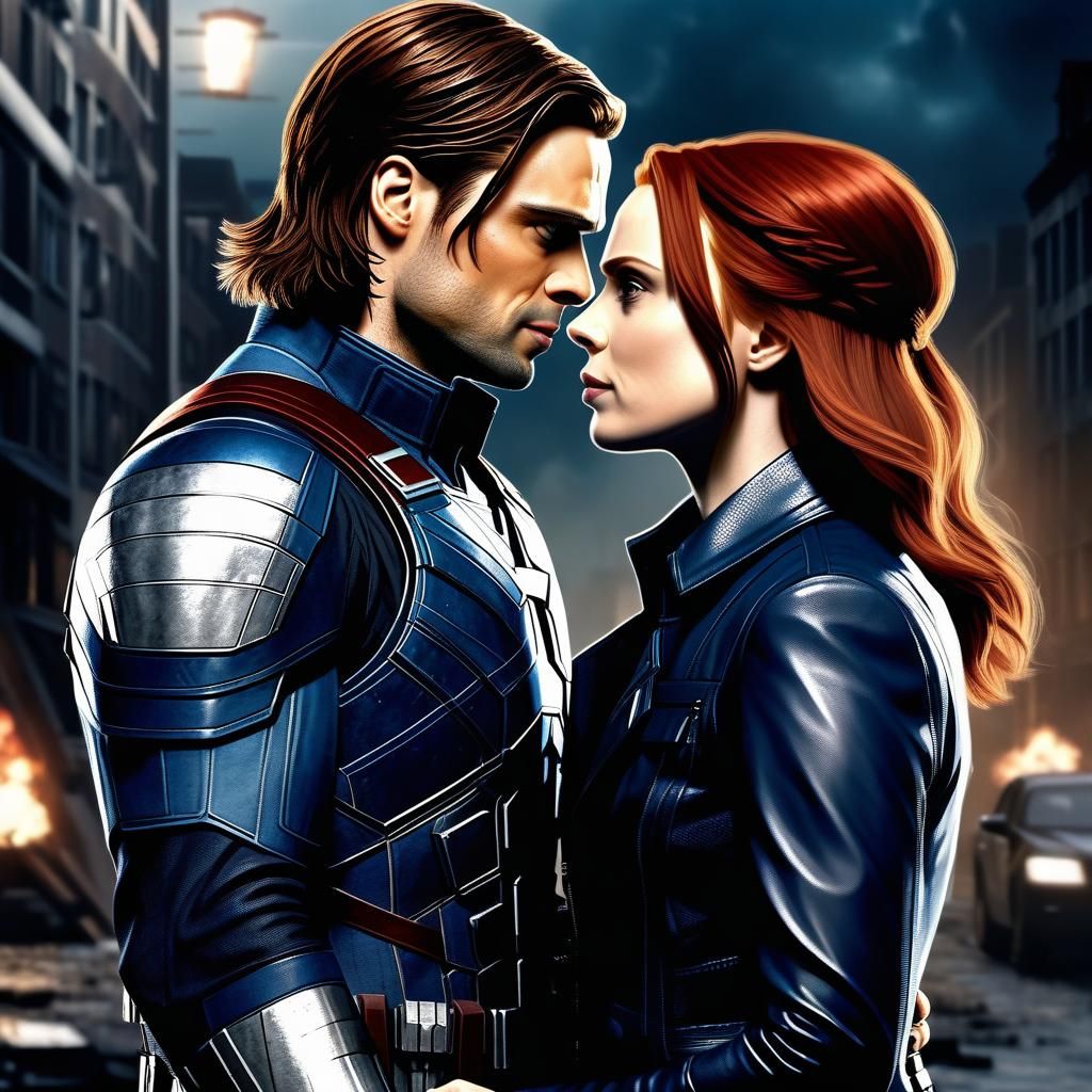Bucky Barnes and Natasha Romanoff: Cinematic Couple