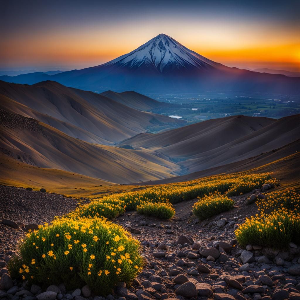 Mount Damavand in 2030: Professional Photography