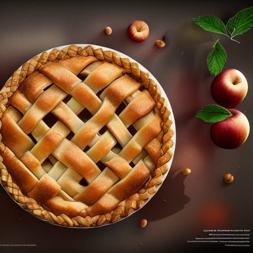 Fantastical Apple Pie Concept Art