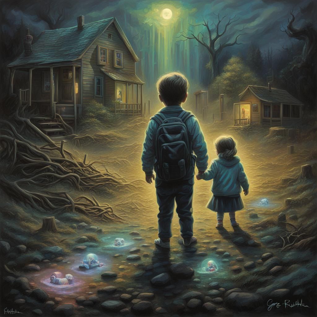 Sinister Holographic Childhood Memories by Rutkowski