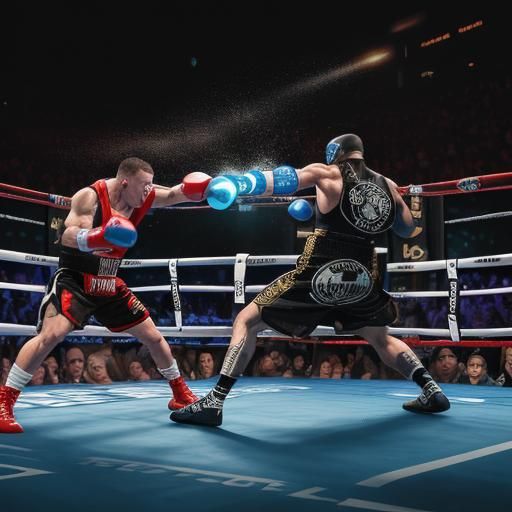 Surreal Anime Boxing Match: Nun vs Armored Ninja Seagull