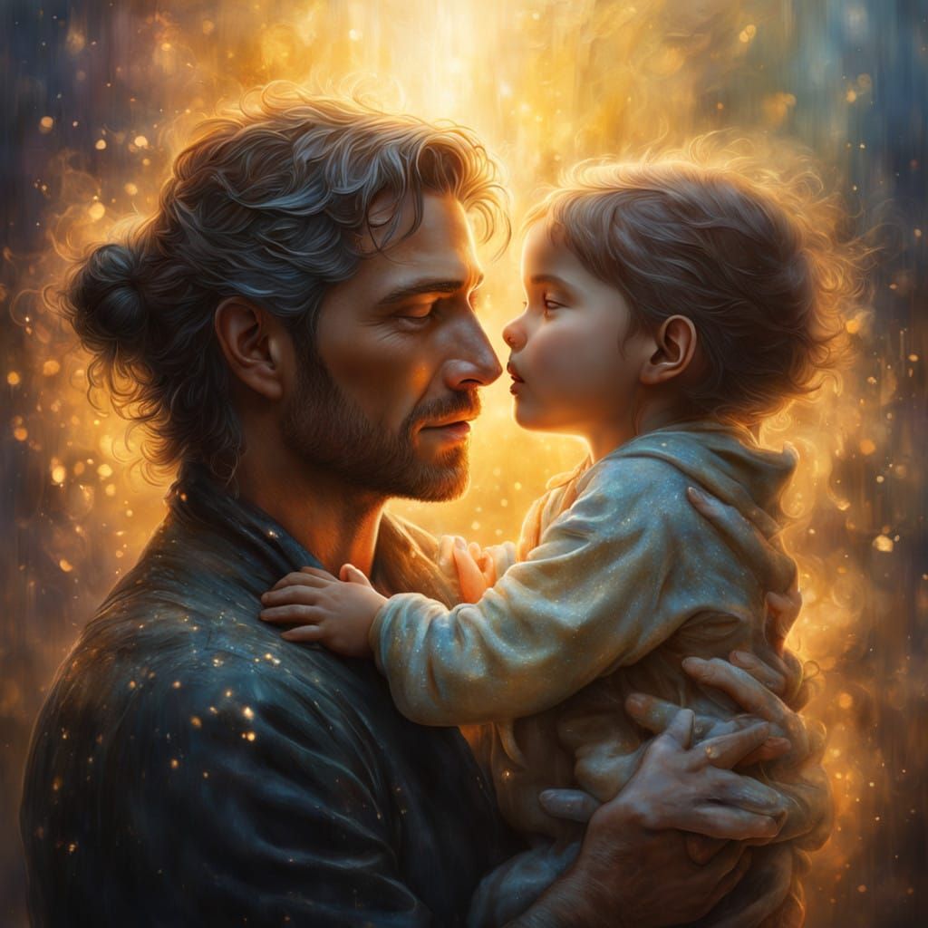 Gratitude in Radiant Golden Light