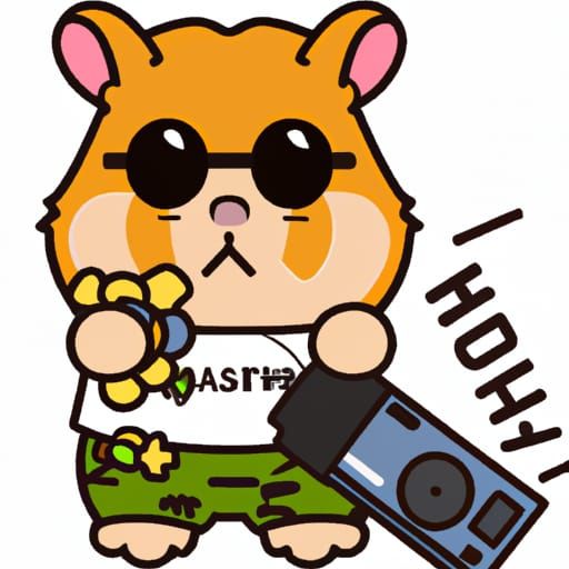 Hamster with a Gun: An AI-Generated Oddity