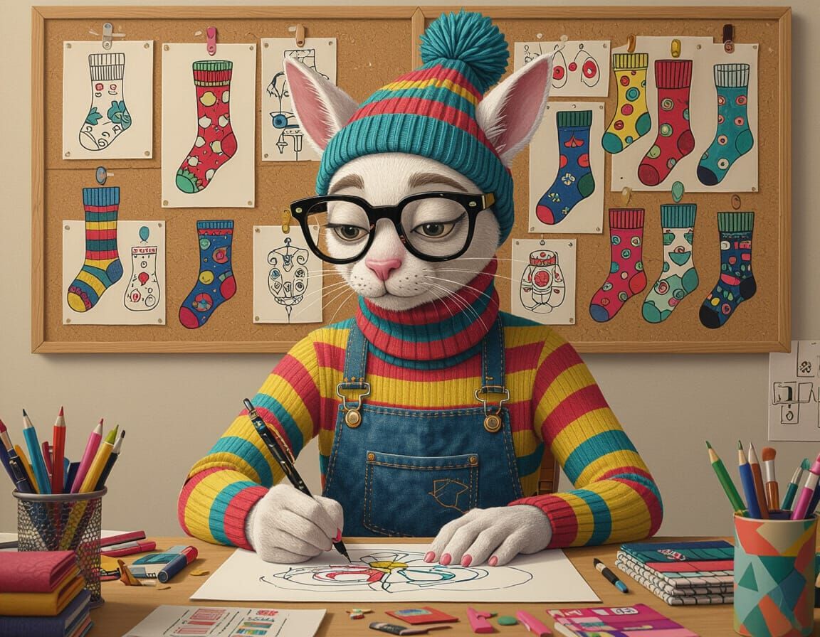 Anthropomorphic Sock Designs New Socks as Lowbrow Art