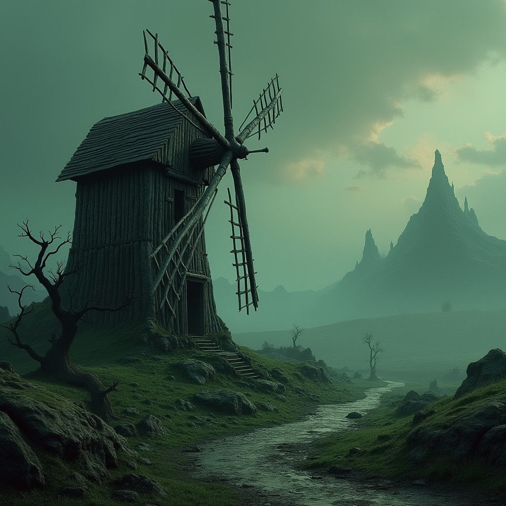 Sauron's Dark Legacy: Middle-earth Inspired Book Cover