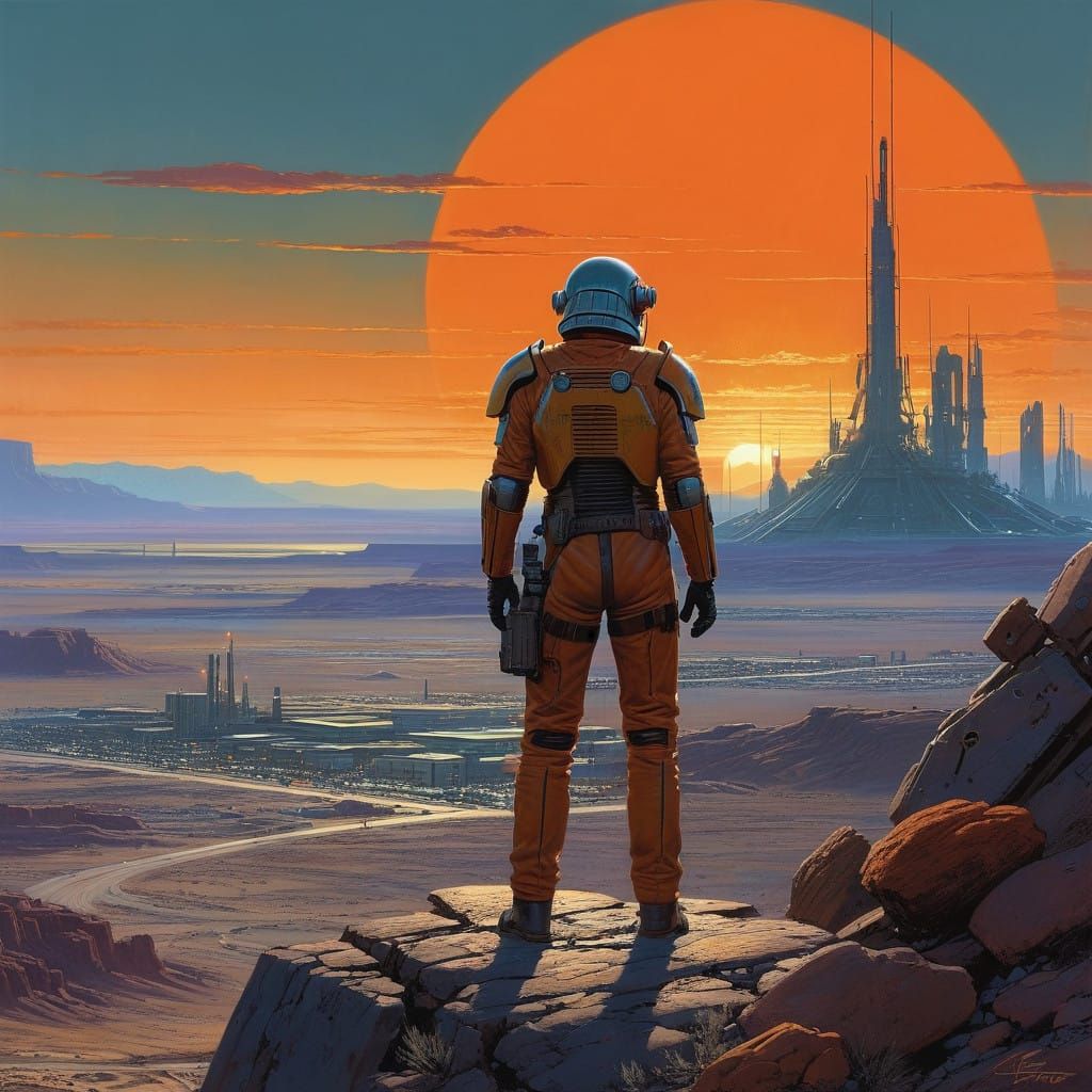 Post-Apocalyptic Wasteland Landscape in Realistic Detail