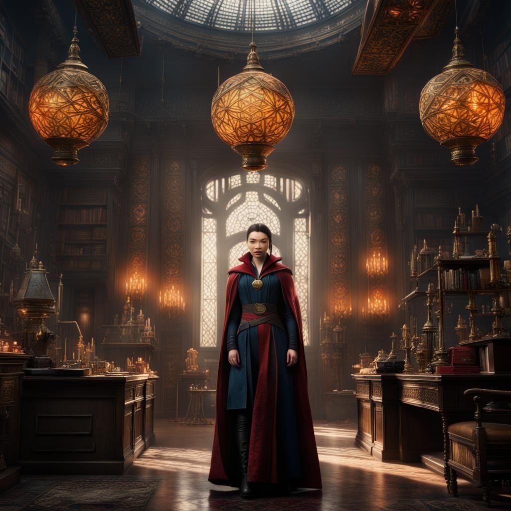 Miranda Cosgrove as Female Doctor Strange