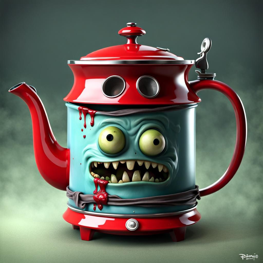 Zombie Coffee Pot