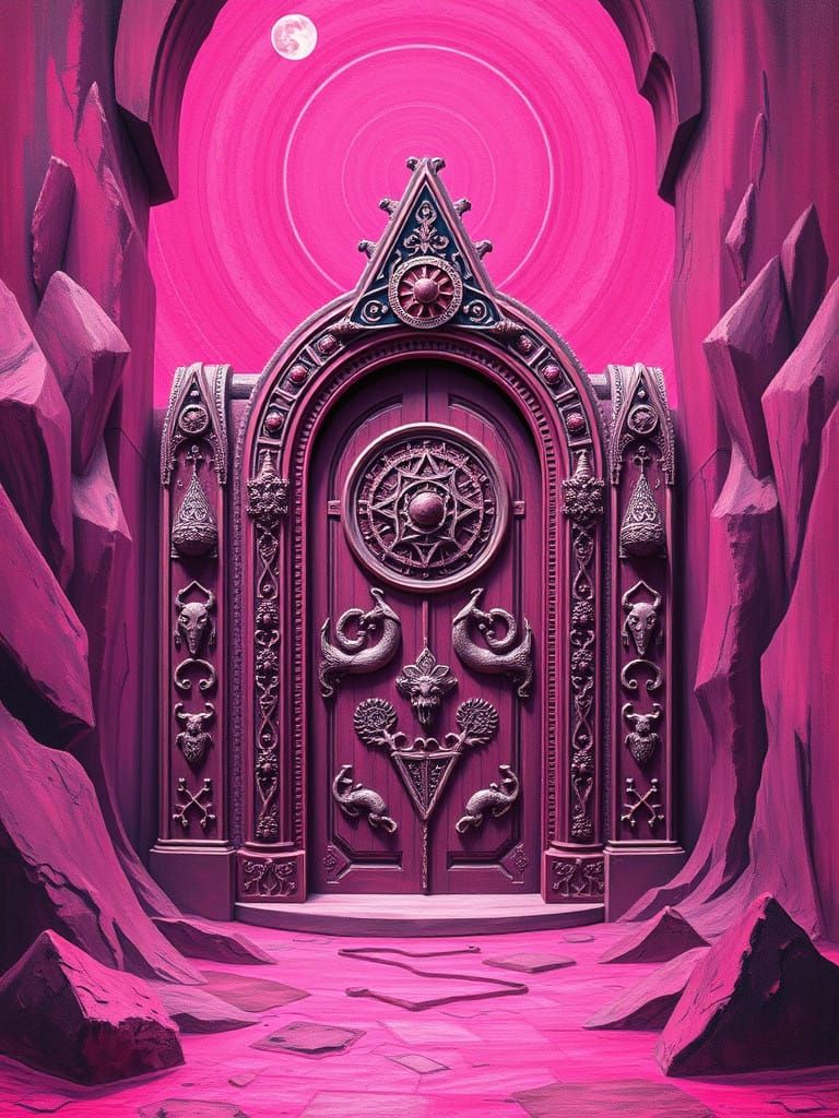 Surrealist Doorway to the Subconscious